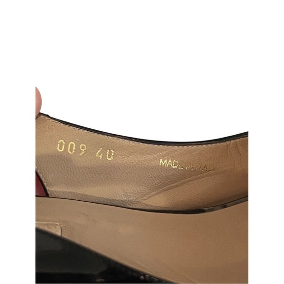 Valentino Garavani‎ Women's Black Bow Wedge Espadrille Sandals 40 box dust cover - Picture 4 of 16